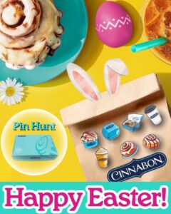 What a beautiful Easter day! Let the Pin Hunt begin. 🐣🎯